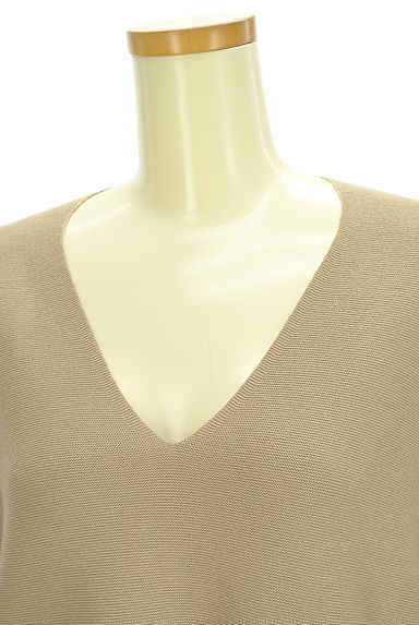 LOUNIE（ルーニィ）の古着「ドロップショルダーVネックニット（ニット）」大画像５へ