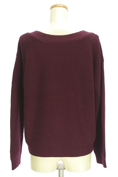 LOUNIE（ルーニィ）の古着「Vネックニットカーディガン（カーディガン・ボレロ）」大画像２へ