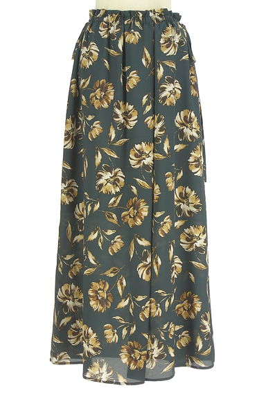 LOUNIE（ルーニィ）の古着「花柄ロングスカート（ロングスカート・マキシスカート）」大画像１へ