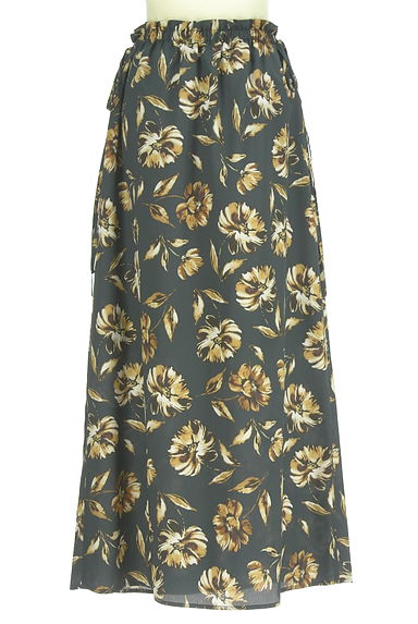 LOUNIE（ルーニィ）の古着「花柄ロングスカート（ロングスカート・マキシスカート）」大画像２へ