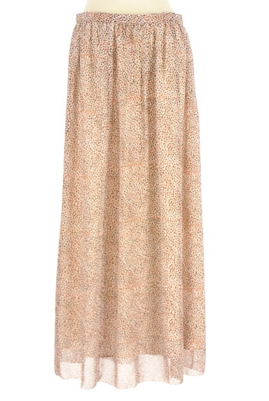 LOUNIE（ルーニィ）の古着「レオパード柄シフォンロングスカート（ロングスカート・マキシスカート）」大画像１へ