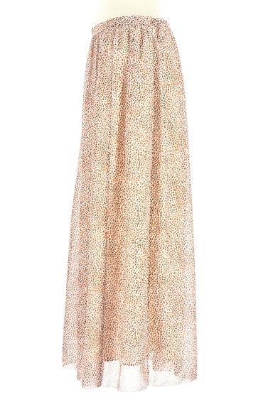 LOUNIE（ルーニィ）の古着「レオパード柄シフォンロングスカート（ロングスカート・マキシスカート）」大画像３へ