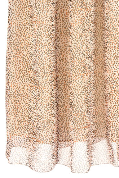 LOUNIE（ルーニィ）の古着「レオパード柄シフォンロングスカート（ロングスカート・マキシスカート）」大画像５へ