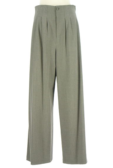 クリックで大画像表示 LOUNIE(ルーニィ)の古着「ハイウエストストライプパンツ(パンツ)」大画像1へ