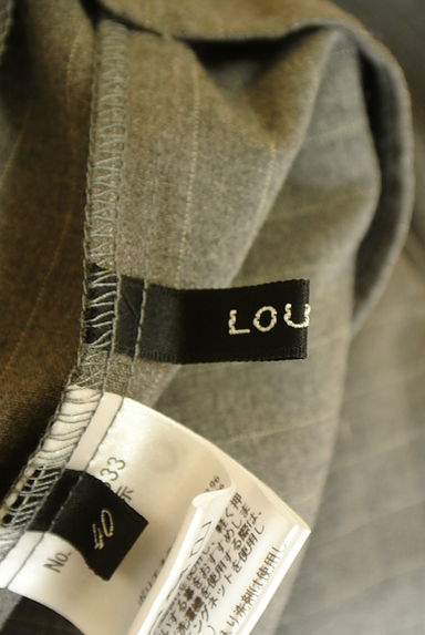 クリックで大画像表示 LOUNIE(ルーニィ)の古着「ハイウエストストライプパンツ(パンツ)」大画像6へ