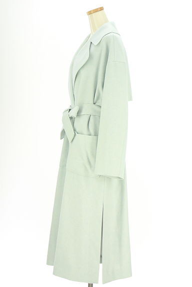 クリックで大画像表示 Stola.(ストラ)の古着「ベルト付きロングコート(コート)」大画像3へ