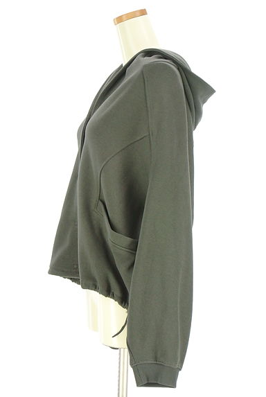 クリックで大画像表示 LOUNIE(ルーニィ)の古着「ドロストスウェットパーカー(スウェット・パーカー)」大画像3へ