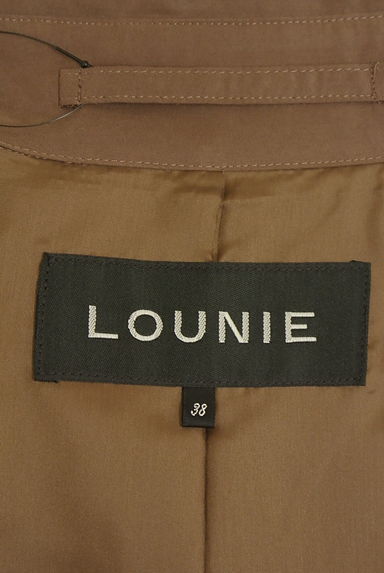クリックで大画像表示 LOUNIE(ルーニィ)の古着「ベルト付きロングトレンチコート(トレンチコート)」大画像6へ