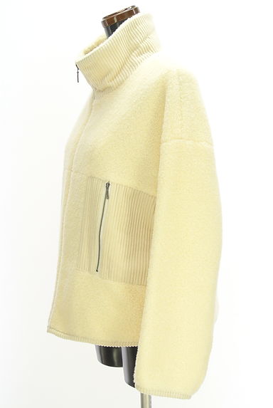 クリックで大画像表示 LOUNIE(ルーニィ)の古着「ハイネックボアジャケット(ブルゾン・スタジャン)」大画像3へ