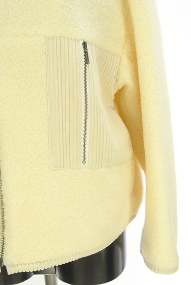 クリックで大画像表示 LOUNIE(ルーニィ)の古着「ハイネックボアジャケット(ブルゾン・スタジャン)」大画像4へ