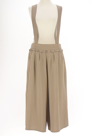 axes femme（アクシーズファム）の古着「ミモレ丈ワイドサロペットパンツ（オーバーオール・サロペット）」大画像１へ