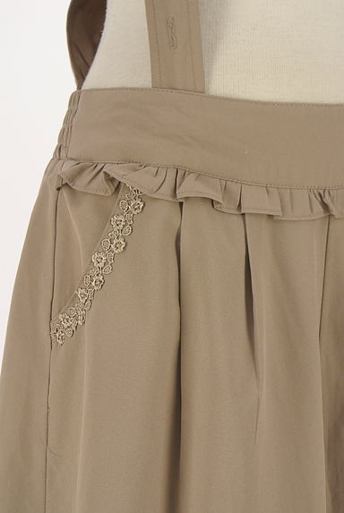 axes femme（アクシーズファム）の古着「ミモレ丈ワイドサロペットパンツ（オーバーオール・サロペット）」大画像４へ