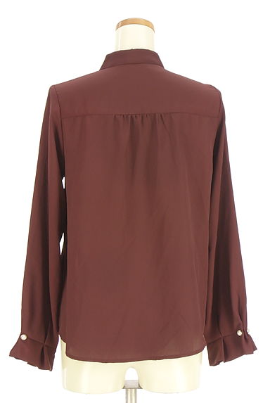 クリックで大画像表示 axes femme(アクシーズファム)の古着「ボウタイブラウス(ブラウス)」大画像2へ