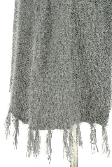 クリックで大画像表示 axes femme(アクシーズファム)の古着「フリンジニットジレ(ベスト・ジレ)」大画像5へ