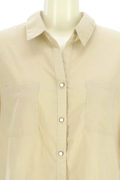 クリックで大画像表示 axes femme(アクシーズファム)の古着「刺繍入りスキッパーブラウス(ブラウス)」大画像4へ