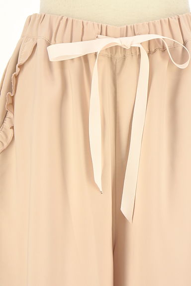 axes femme（アクシーズファム）の古着「刺繍入りスカラップワイドパンツ（パンツ）」大画像４へ