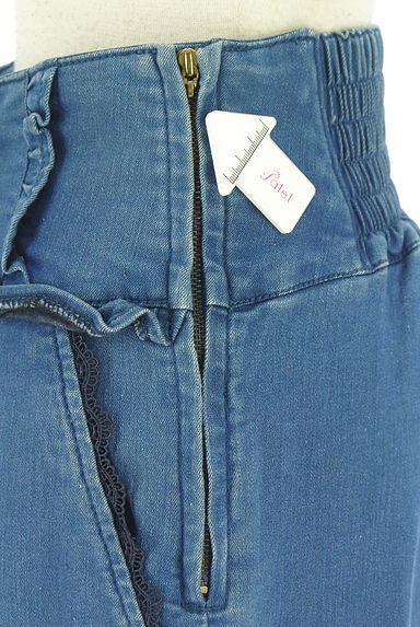 axes femme（アクシーズファム）の古着「レースアップワイドデニムパンツ（パンツ）」大画像５へ