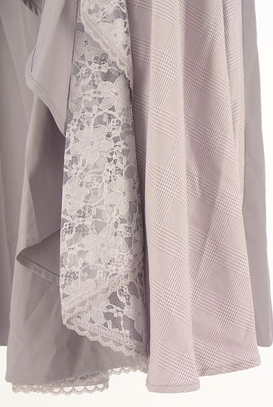 axes femme（アクシーズファム）の古着「別地切替ミモレ丈フレアスカート（ロングスカート・マキシスカート）」大画像５へ