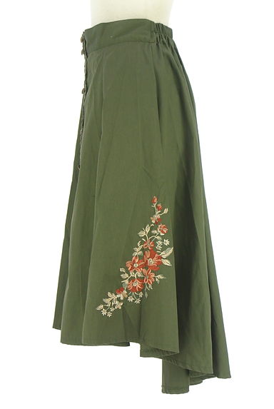 axes femme（アクシーズファム）の古着「刺繍入りフィッシュテールスカート（ロングスカート・マキシスカート）」大画像３へ