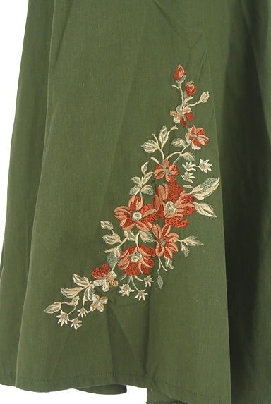 axes femme（アクシーズファム）の古着「刺繍入りフィッシュテールスカート（ロングスカート・マキシスカート）」大画像４へ