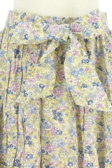 クリックで大画像表示 axes femme(アクシーズファム)の古着「ミモレ丈小花柄スカート(ロングスカート・マキシスカート)」大画像4へ