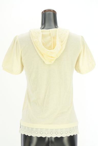 クリックで大画像表示 axes femme(アクシーズファム)の古着「レースヨークパフスリフーディ(カットソー・プルオーバー)」大画像2へ