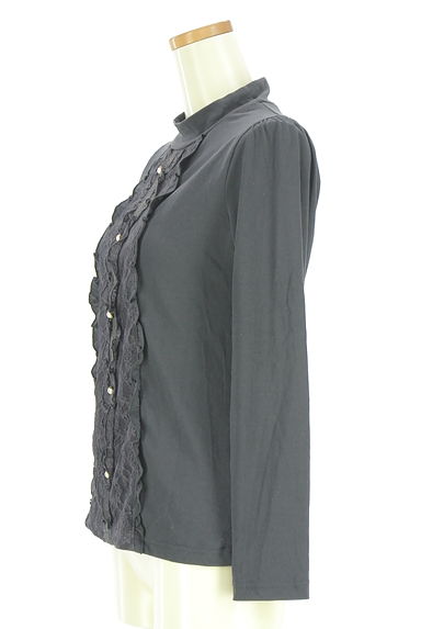 クリックで大画像表示 axes femme(アクシーズファム)の古着「フロントレースカットソー(カットソー・プルオーバー)」大画像3へ