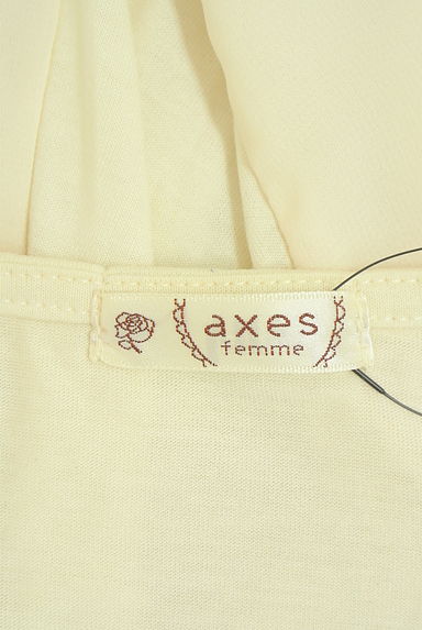 クリックで大画像表示 axes femme(アクシーズファム)の古着「刺繍入りシフォンブラウス(カットソー・プルオーバー)」大画像6へ