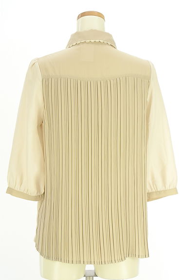 クリックで大画像表示 axes femme(アクシーズファム)の古着「axes femme POETIQUE バイカラーブラウス(ブラウス)」大画像2へ