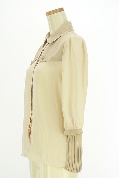 クリックで大画像表示 axes femme(アクシーズファム)の古着「axes femme POETIQUE バイカラーブラウス(ブラウス)」大画像3へ