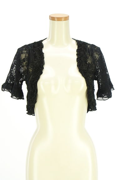 クリックで大画像表示 axes femme(アクシーズファム)の古着「総レースボレロ(カーディガン・ボレロ)」大画像1へ