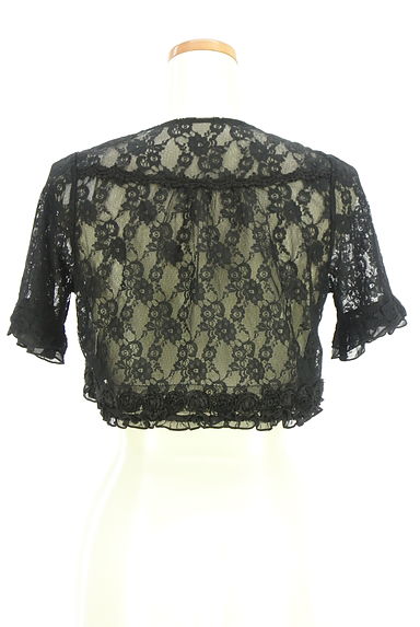 クリックで大画像表示 axes femme(アクシーズファム)の古着「総レースボレロ(カーディガン・ボレロ)」大画像2へ