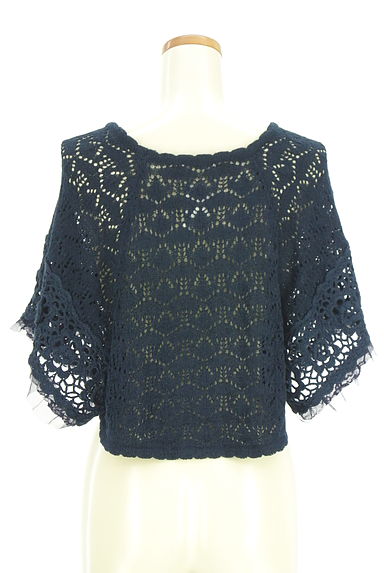 axes femme（アクシーズファム）の古着「ローゲージニットポンチョ（ニット）」大画像２へ