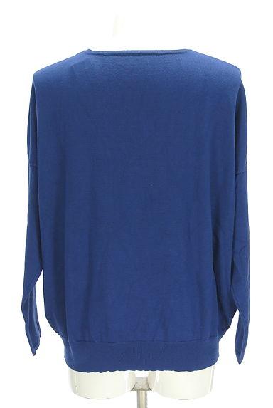 クリックで大画像表示 antiqua(アンティカ)の古着「ドロップショルダーVネックニット(ニット)」大画像2へ