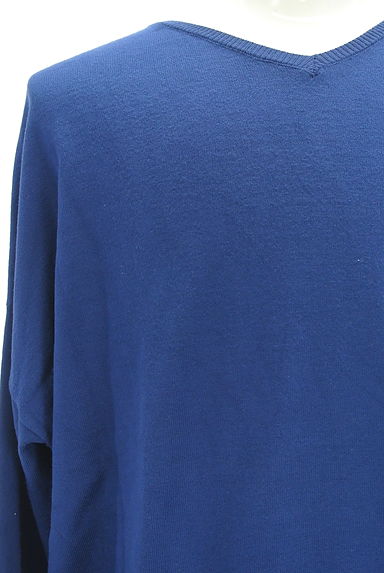 クリックで大画像表示 antiqua(アンティカ)の古着「ドロップショルダーVネックニット(ニット)」大画像4へ