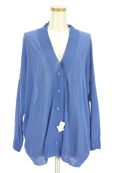 クリックで大画像表示 antiqua(アンティカ)の古着「シアーニットカーディガン(カーディガン・ボレロ)」大画像4へ