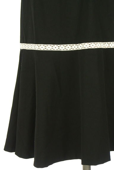 クリックで大画像表示 CELFORD(セルフォード)の古着「バイカラーラインマーメイドミモレワンピ(ワンピース・チュニック)」大画像5へ