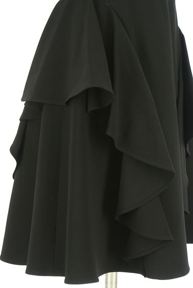 クリックで大画像表示 FRAY I.D(フレイアイディー)の古着「膝丈フリルフレアワンピース(ワンピース・チュニック)」大画像5へ