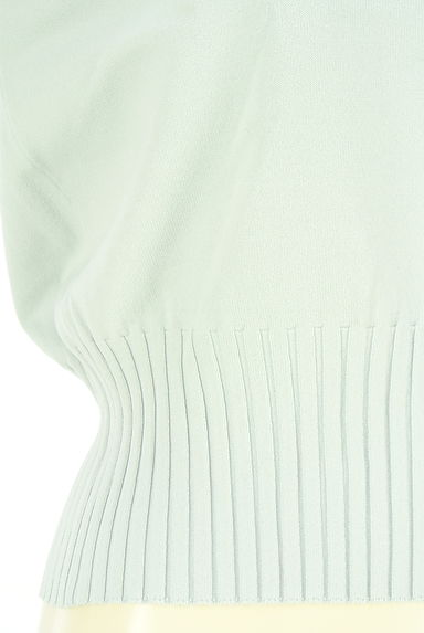 クリックで大画像表示 Mystrada(マイストラーダ)の古着「背中パール付きモックネックノースリニットトップス(ニット)」大画像4へ