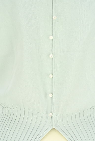 クリックで大画像表示 Mystrada(マイストラーダ)の古着「背中パール付きモックネックノースリニットトップス(ニット)」大画像5へ