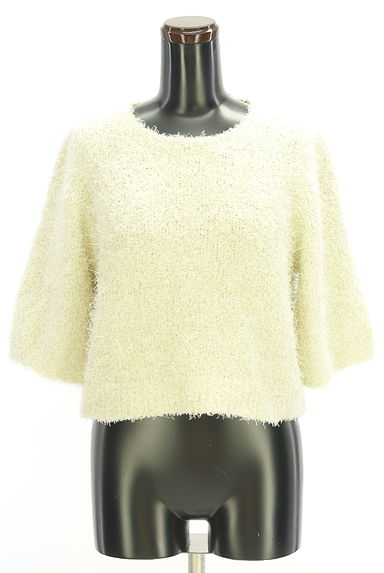 クリックで大画像表示 Mystrada(マイストラーダ)の古着「7分袖シャギーニットトップス(ニット)」大画像1へ