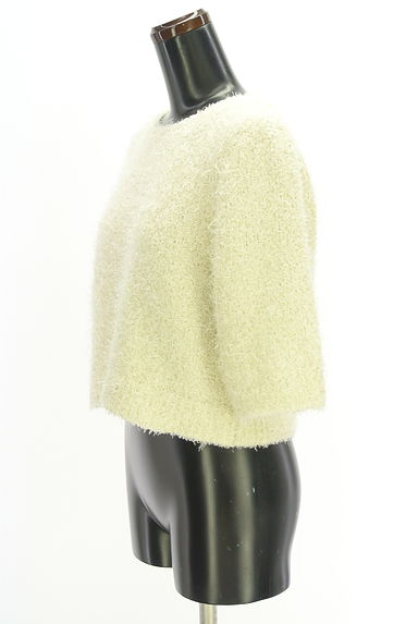 クリックで大画像表示 Mystrada(マイストラーダ)の古着「7分袖シャギーニットトップス(ニット)」大画像3へ