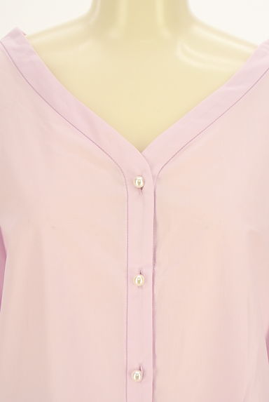 クリックで大画像表示 Mystrada(マイストラーダ)の古着「花刺繍ボリューム袖ブラウス(ブラウス)」大画像4へ