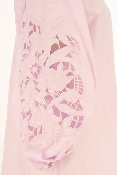 クリックで大画像表示 Mystrada(マイストラーダ)の古着「花刺繍ボリューム袖ブラウス(ブラウス)」大画像5へ