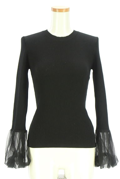 クリックで大画像表示 Mystrada(マイストラーダ)の古着「チュールバルーン袖リブニット(ニット)」大画像1へ