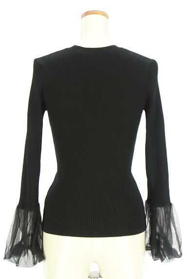 クリックで大画像表示 Mystrada(マイストラーダ)の古着「チュールバルーン袖リブニット(ニット)」大画像2へ