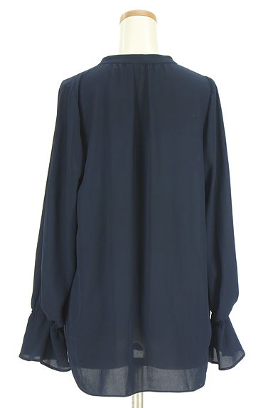 クリックで大画像表示 Mystrada(マイストラーダ)の古着「パールボタンシフォンブラウス(ブラウス)」大画像2へ