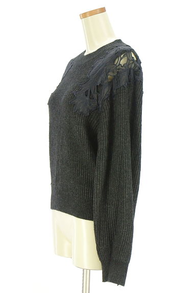 クリックで大画像表示 Mystrada(マイストラーダ)の古着「花レースニット(セーター)」大画像3へ