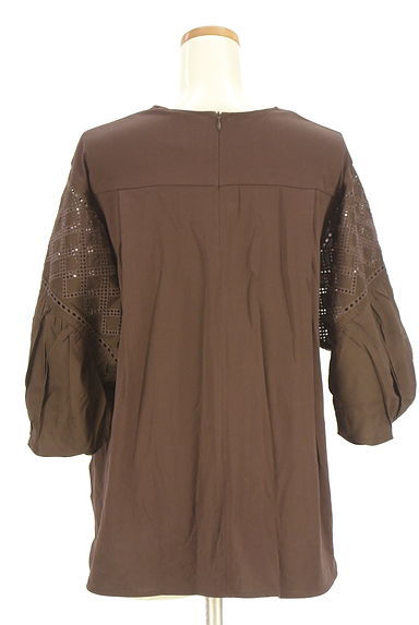 クリックで大画像表示 BEAUTY&YOUTH(ビューティ&ユース)の古着「刺繍バルーン袖カットソー(カットソー・プルオーバー)」大画像2へ