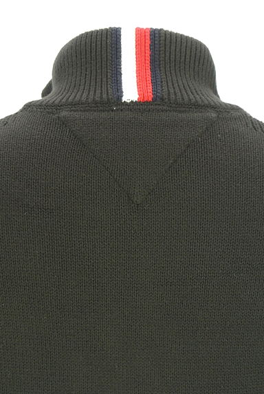 クリックで大画像表示 TOMMY HILFIGER(トミーヒルフィガー)の古着「ジップアップニットカーディガン(カーディガン)」大画像5へ